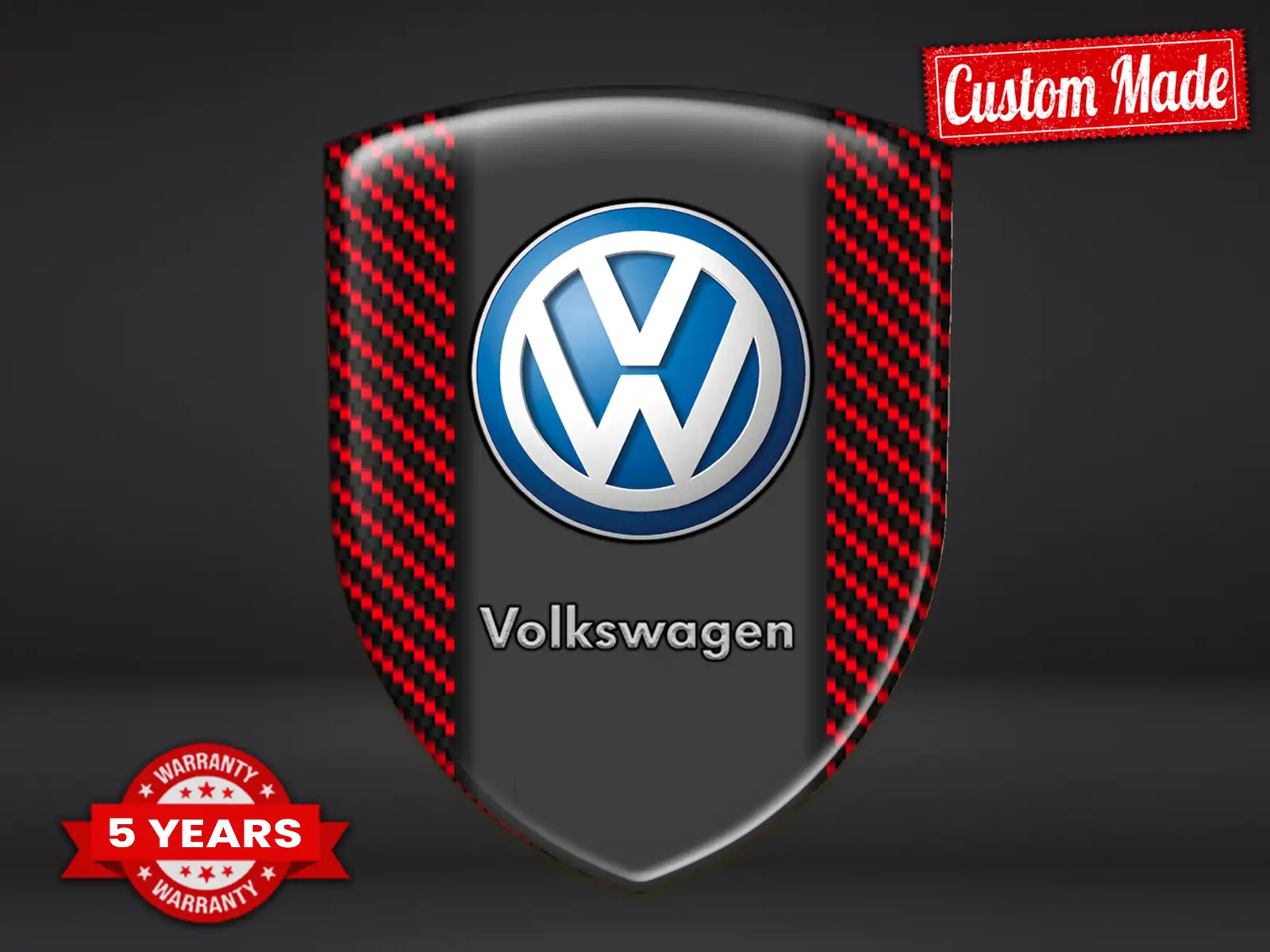 VW Custom Windshield Stickers Durable Limited Edition
